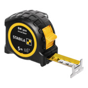 STABILA Metro tascabile BM 300, 5 m (16'), scala cm/pollici doppia, gancio SPIKES-1