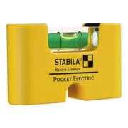 STABILA Minilivella a bolla Pocket Electric 7cm con sistema magnetico terre rare