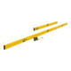 STABILA Niveau à bulle CLASSIC KIT 70-3-180, Set 3 pièces : Niveau Type 70-2 /180 cm, Niveau Type 70 /80 cm, Mètre ruban BM 150 /3 m
