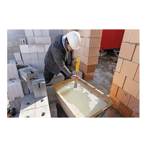 STABILA Niveau numérique TECH 196 DL, 100 cm, étanche IP67, 2 écrans, sans calibration, modes °, %, mm/m, in/ft, sac