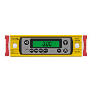 STABILA Niveau numérique TECH 196 DL, 23 cm, étanche IP 67, 2 écrans, sans calibration, modes °, %, mm/m, in/ft, étui-5