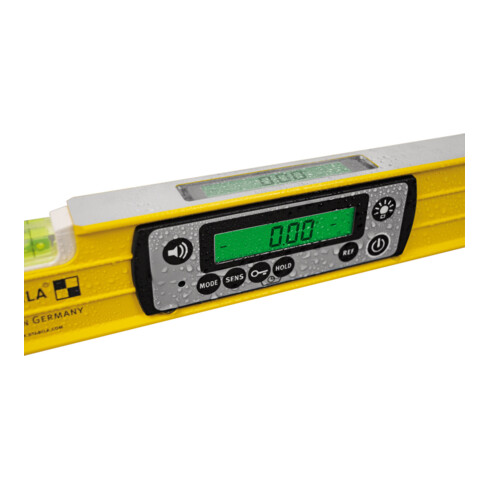 STABILA Niveau numérique TECH 196 DL, 40 cm, étanche IP67, 2 écrans digitaux, sans calibration, modes d'affichage °, %, mm/m, in/ft, étui