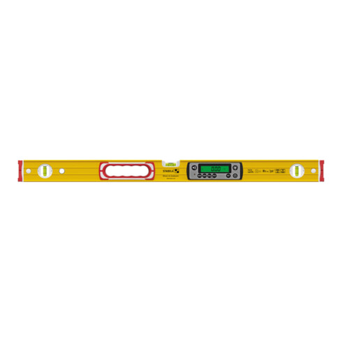 STABILA Niveau numérique TECH 196 DL, 81 cm, étanche IP 67, 2 écrans, sans calibration, modes °, %, mm/m, in/ft, étui