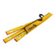 STABILA PRO SET 80 AS, set de 4 niveaux à bulle : 120 cm / 60 cm / 30 cm / poche, profilé alu renforcé, antidérapant intégré