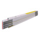 STABILA Règle à segments en bois L.2m blanc/jaune résistant aux intempéries Précision III-1