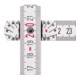 STABILA règle pliante en bois type 1407 2 m blanche, échelle métrique-3