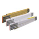 STABILA Règle pliante en bois Type 1607, 2 m, blanc, échelle mixte (métrique/impérial)