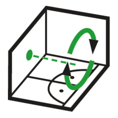 STABILA Rotationslaser LAR 160 G, 4-teiliges Set