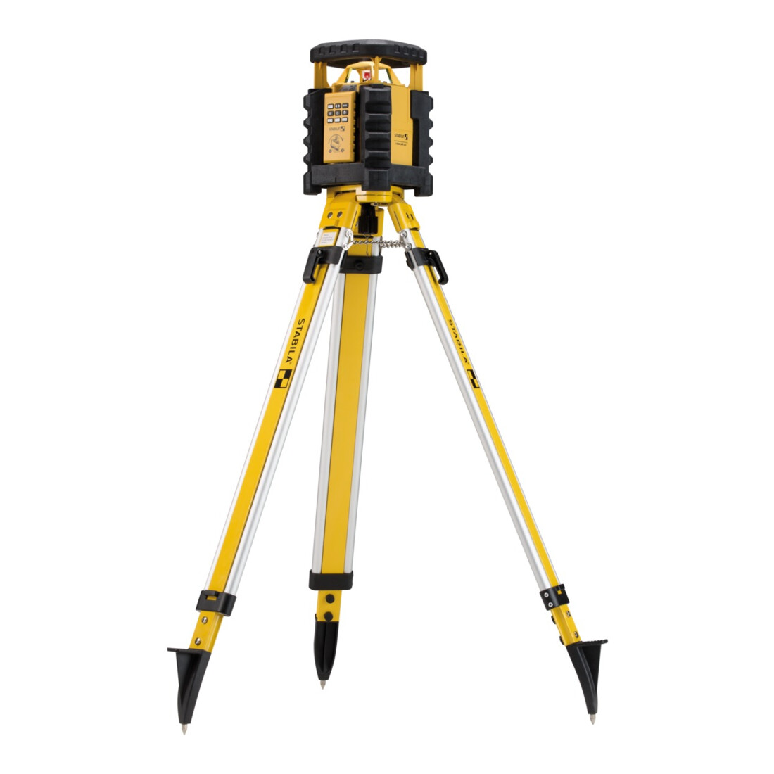 STABILA Rotationslaser LAR 350 mit manueller 2-Achsen-Neigung 9-teiliges Set