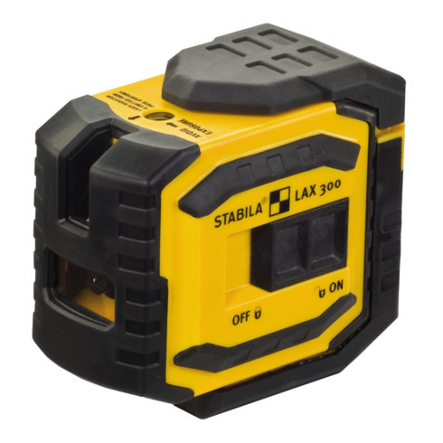 STABILA Set laser a piombo e a linee incrociate LAX 300, 4pz.