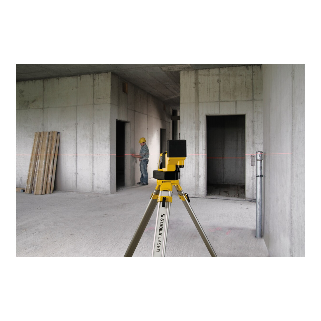 STABILA Set laser multilinea LA 180 L, 6pz.