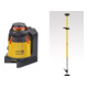 STABILA Set laser multilinea LAX 400, 6pz., con supporto telescopico laser incluso-1