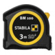 STABILA Taschenbandmaß BM 100, 3 m (10'), cm/inch-Skala-2