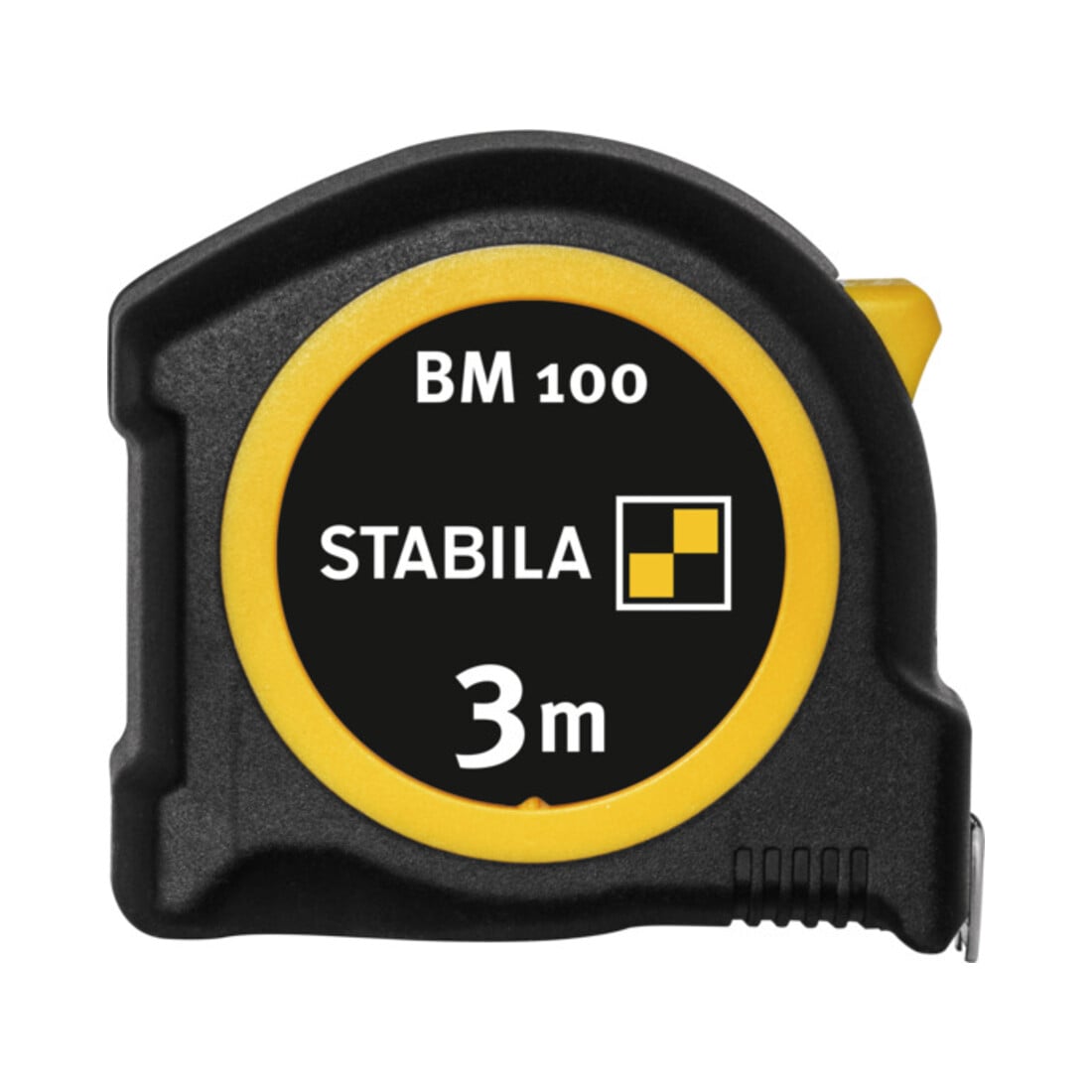 STABILA Taschenbandmaß BM 100 metrische Skala