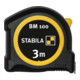 STABILA Taschenbandmaß BM 100 metrische Skala-4