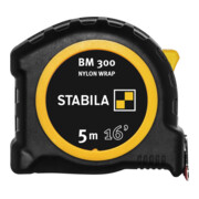 STABILA Taschenbandmaß BM 300, 5 m (16'), doppelseitige cm/inch-Skala, SPIKES-Haken-2