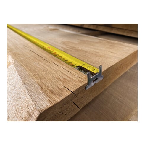 STABILA Taschenbandmaß BM 300 doppelseitige metrische Skala, SPIKES-Haken
