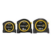 STABILA Taschenbandmaß BM 300, 8 m, doppelseitige metrische Skala, SPIKES-Haken-4