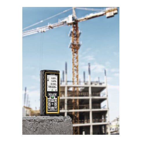 STABILA Telemetro laser LD 520 0,05-200m con Bluetooth e batterie