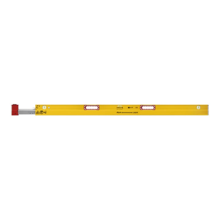 STABILA Teleskop-Wasserwaage Type 106 T 183 - 315 cm mit Abstandhaltern