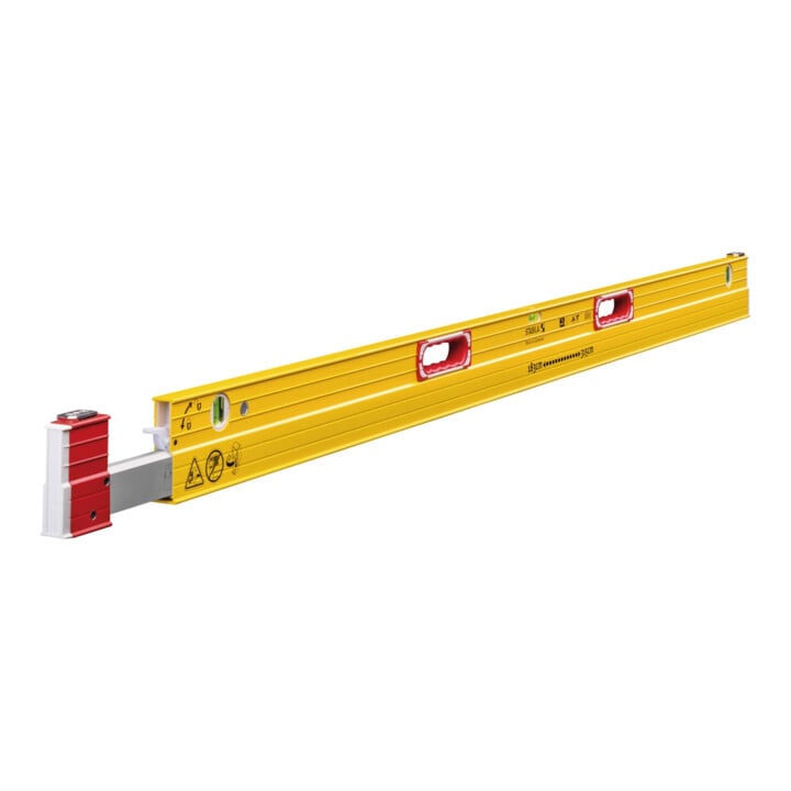 STABILA Teleskop-Wasserwaage Type 106 T 213 - 376 cm mit Abstandhaltern