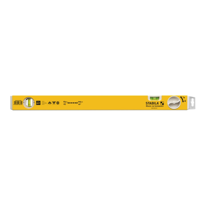 STABILA Uitschuifbare waterpas 80T, Lengte: 630 mm