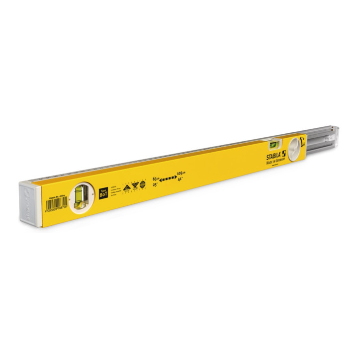 STABILA Uitschuifbare waterpas 80T, Lengte: 630 mm