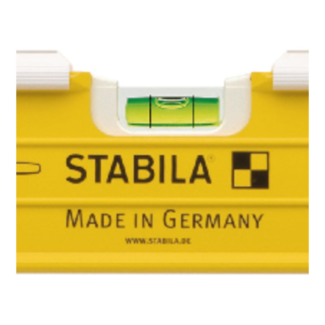 STABILA Wasserwaage Type 196-2 K 122 cm mit schlagfestem Klopfschutz