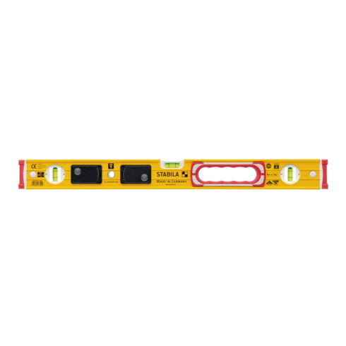 STABILA Wasserwaage Type 196-2 LED 122 cm mit beleuchteten Libellen