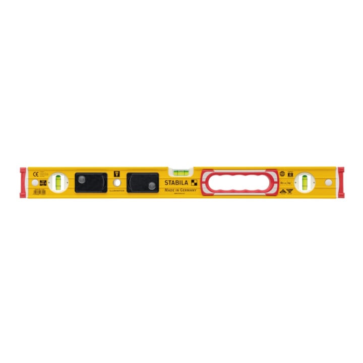 STABILA Wasserwaage Type 196-2 LED 61 cm mit beleuchteten Libellen