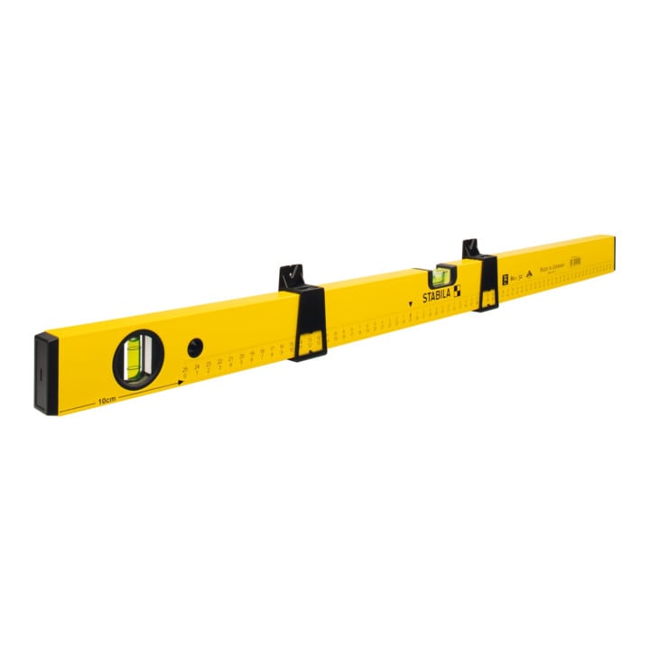 STABILA Wasserwaage Type 70 MAS 80 cm mit Markierschiebern und Skalenaufdruck