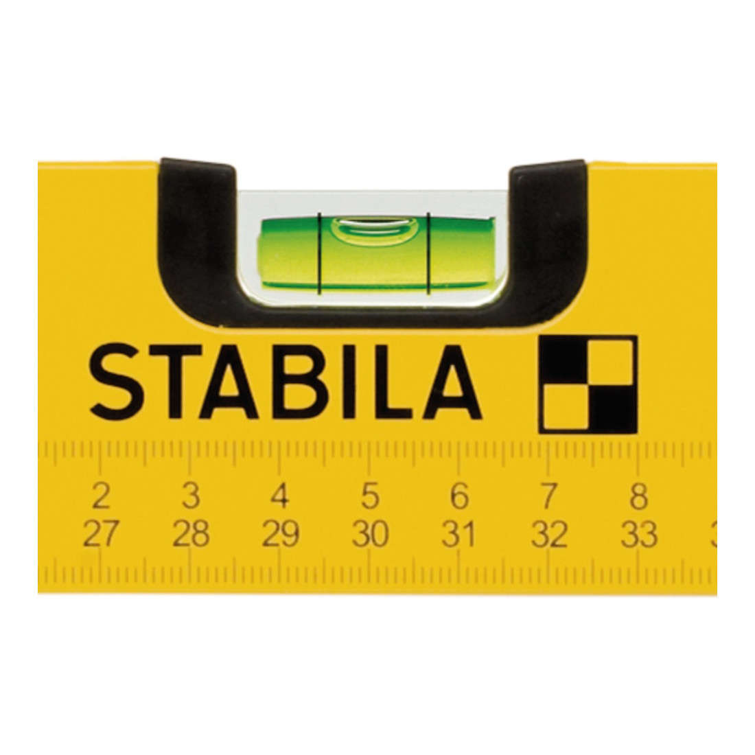 STABILA Wasserwaage Type 70 MAS 80 cm mit Markierschiebern und Skalenaufdruck