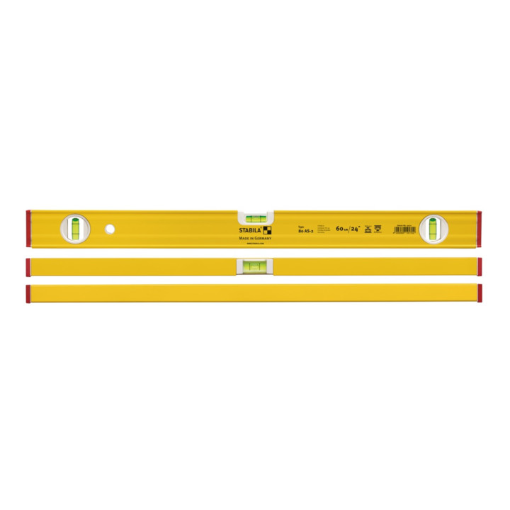 STABILA Wasserwaage Type 80 AS-2, 90 cm
