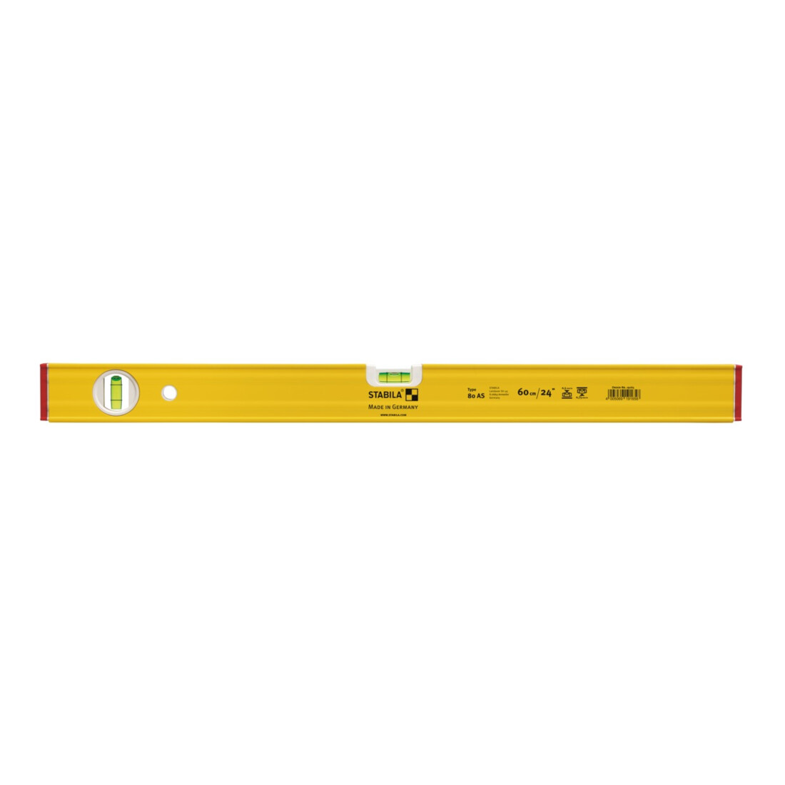 STABILA Wasserwaage Type 80 AS, 90 cm