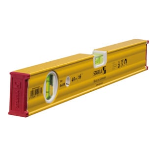 Stabila Wasserwaage Type 80 ASM 40 cm mit Seltenerd-Magnetsystem