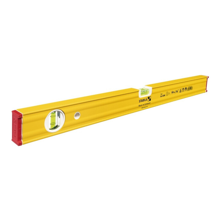 STABILA Wasserwaage Type 80 ASM, 60 cm, mit Seltenerd-Magnetsystem