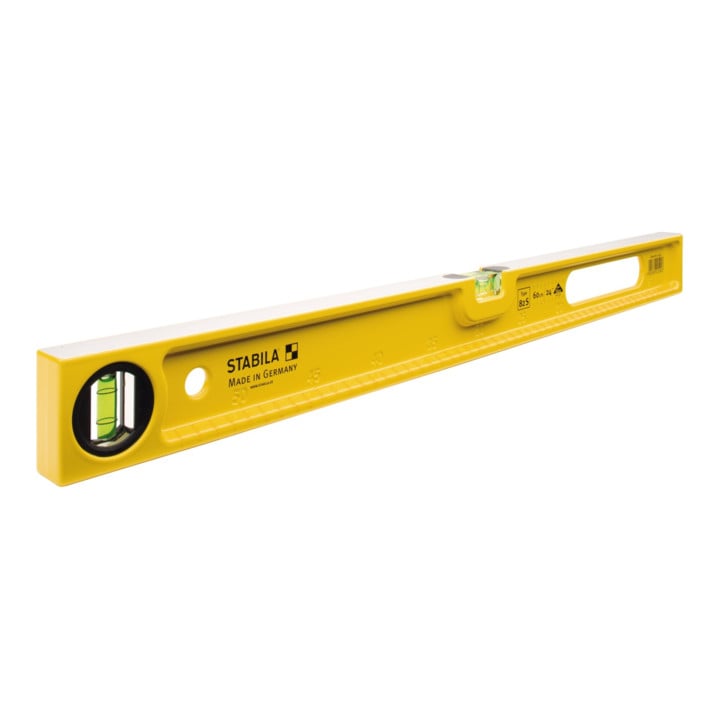 STABILA Wasserwaage Type 82 S 50 cm mit abriebfester Skala