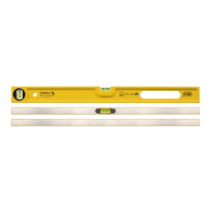 STABILA Wasserwaage Type 82 S 50 cm mit abriebfester Skala