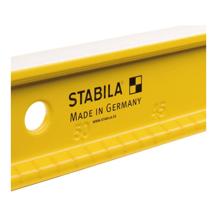 STABILA Wasserwaage Type 82 S 50 cm mit abriebfester Skala