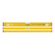STABILA waterpas 80 AS-2 120cm Alu.geel ± 0,5 mm/m