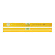STABILA waterpas 80 AS 30cm Alu.geel ± 0,5 mm/m