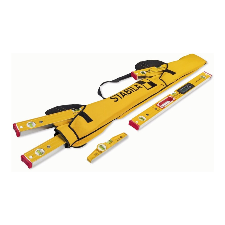 STABILA waterpas combinatietas LCC-5-120 (voor 5 waterpassen van 25 - 120 cm)