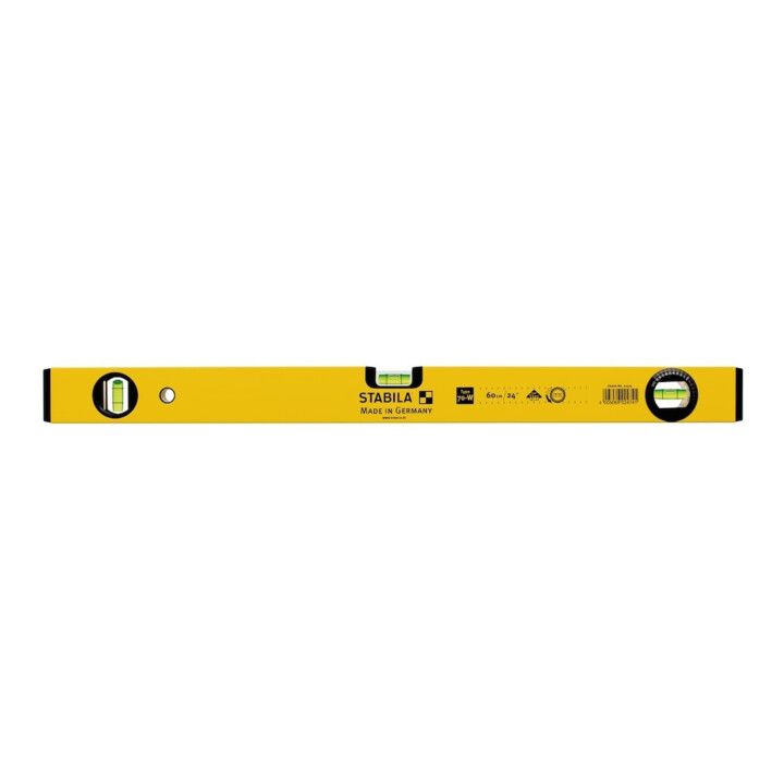 STABILA Waterpas Type 70 W 80 cm met draaibare hoeklibel