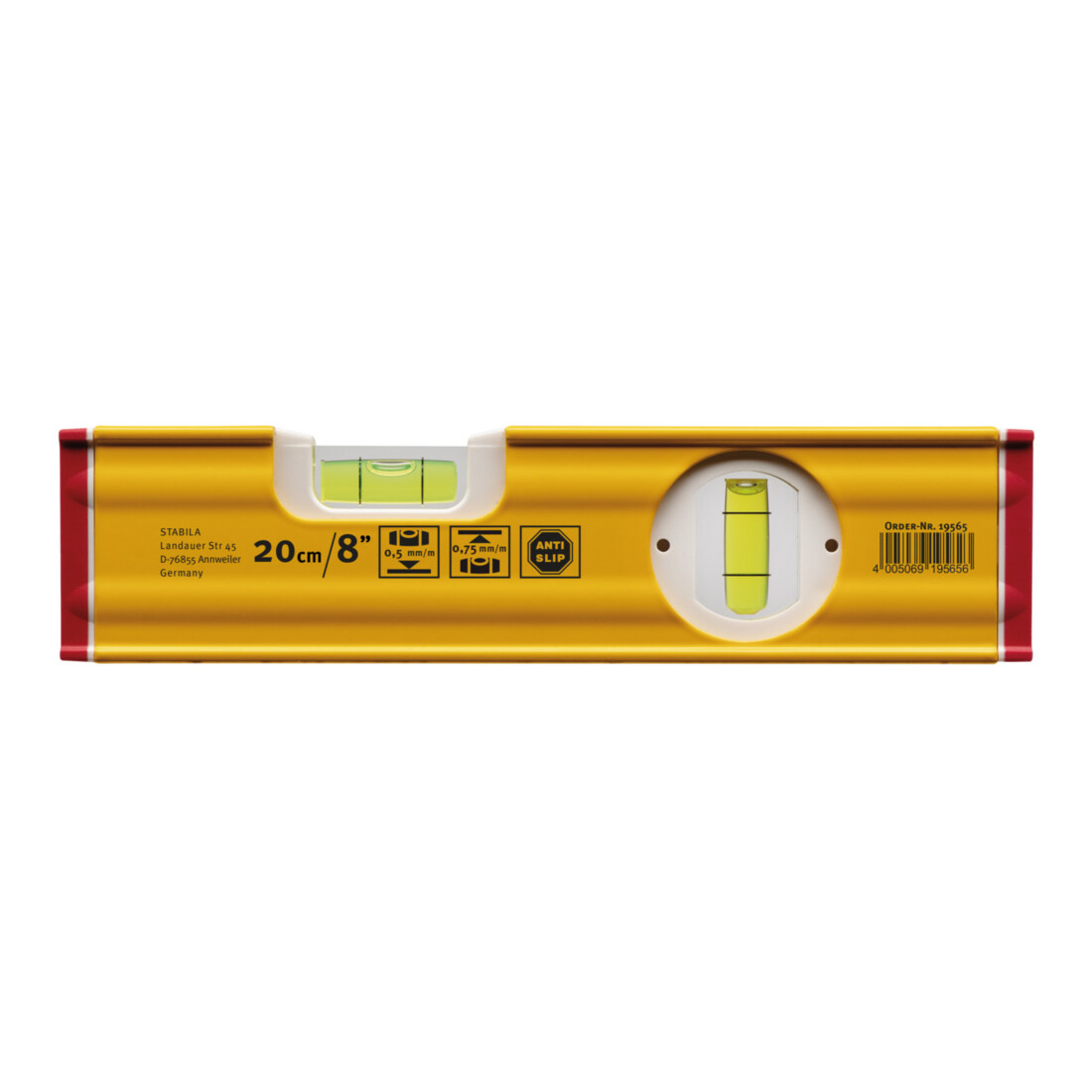 STABILA waterpas Type 80 AS 20 cm