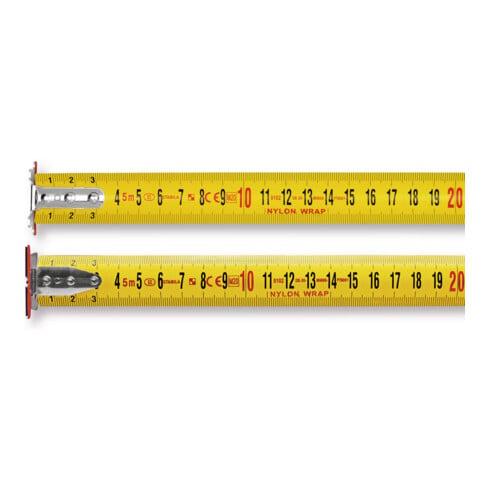 STABILA Zakbandmaat BM 300 met dubbele metrische schaal, SPIKES-haak