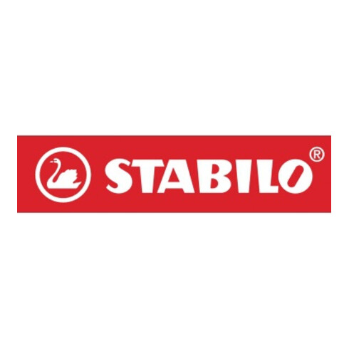 STABILO Bleistift Swano 306/H rot
