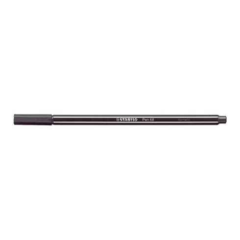 STABILO Faserschreiber pen 68/46 1mm Rundspitze schwarz