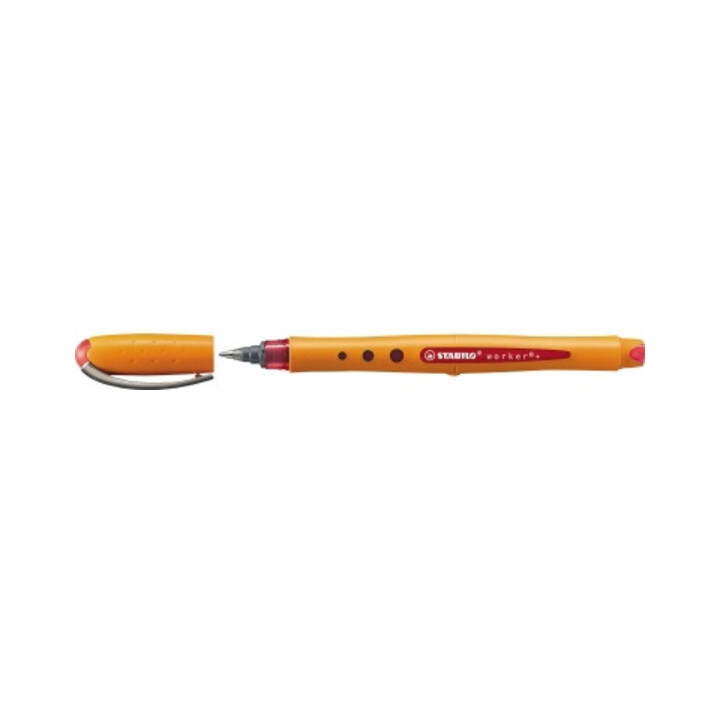 STABILO Tintenroller bionic worker 2018/40 M 0,5mm rot