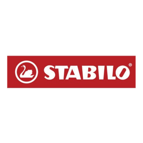 STABILO Tintenroller bionic worker 2018/40 M 0,5mm rot