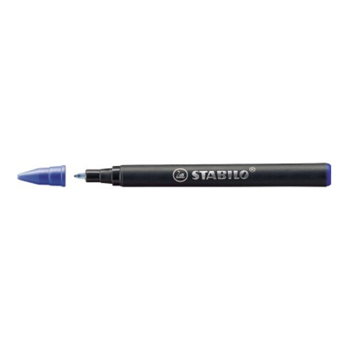 STABILO Tintenrollermine 6890/041 0,5mm blau 3 St./Pack.